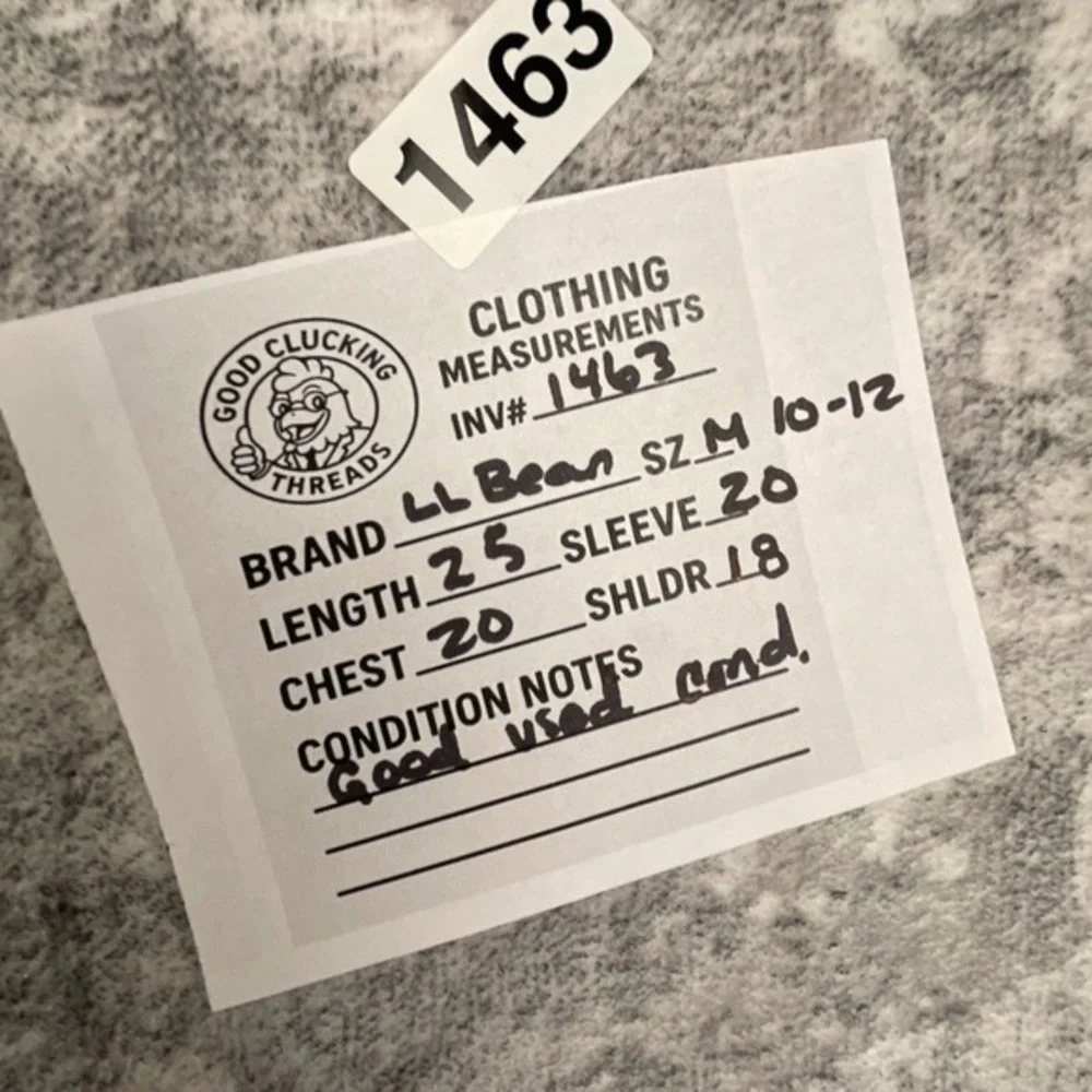 LL Bean Kids Cozy Fleece Blue‎ teal buttons yellow zipper Shacket Jacket M 10-12